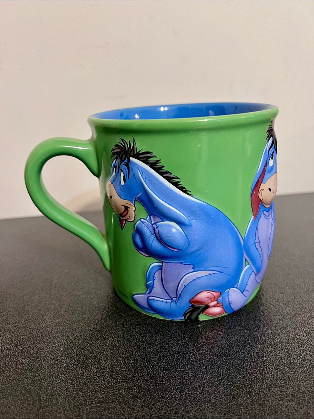 💙 Disney Store Eeyore 22 oz Large Ceramic Mug – Rare Collectible